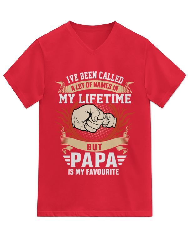 Unisex Jersey SS V-Neck T-Shirt