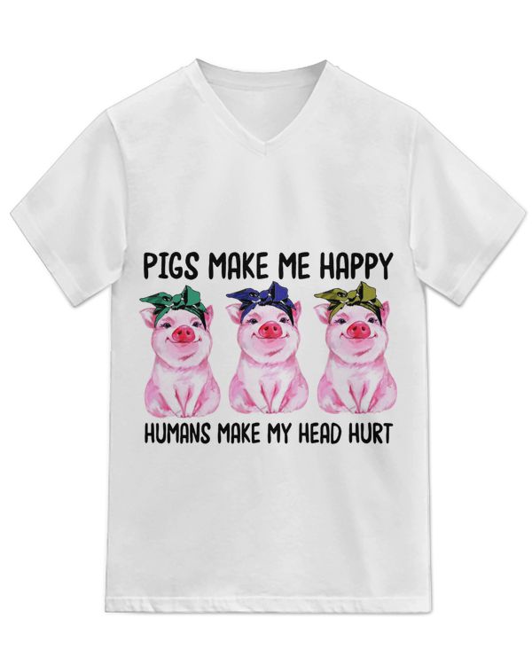 Unisex Jersey SS V-Neck T-Shirt