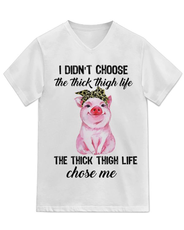 Unisex Jersey SS V-Neck T-Shirt