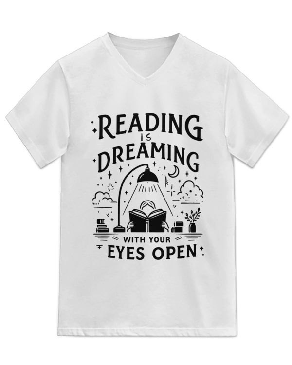 Unisex Jersey SS V-Neck T-Shirt
