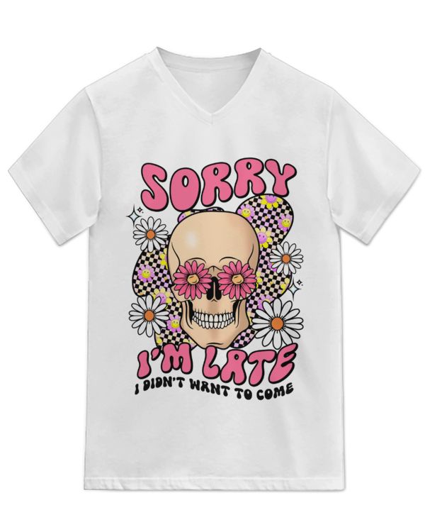Unisex Jersey SS V-Neck T-Shirt