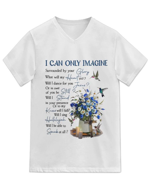 Unisex Jersey SS V-Neck T-Shirt