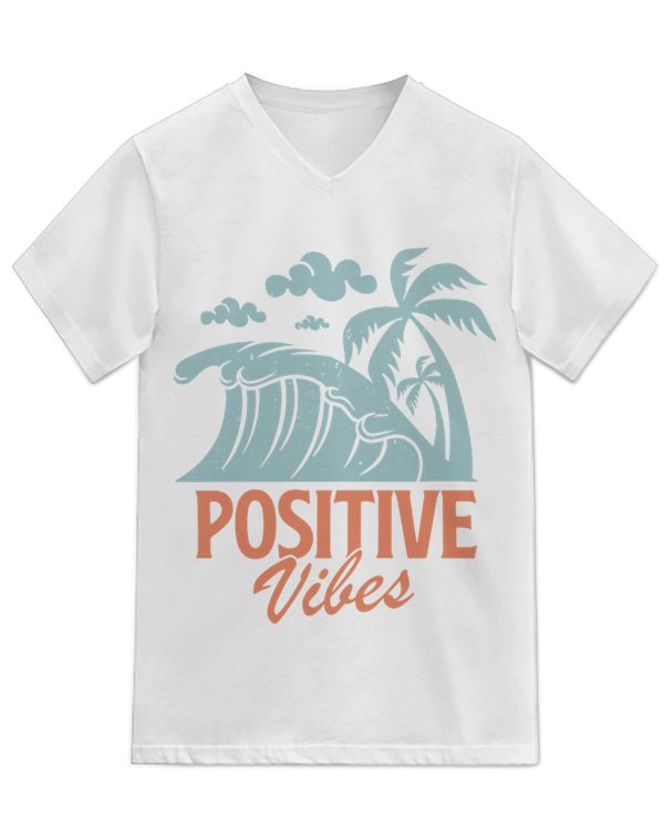 Unisex Jersey SS V-Neck T-Shirt