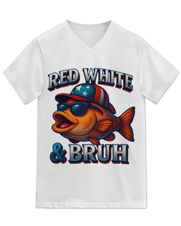 Unisex Jersey SS V-Neck T-Shirt