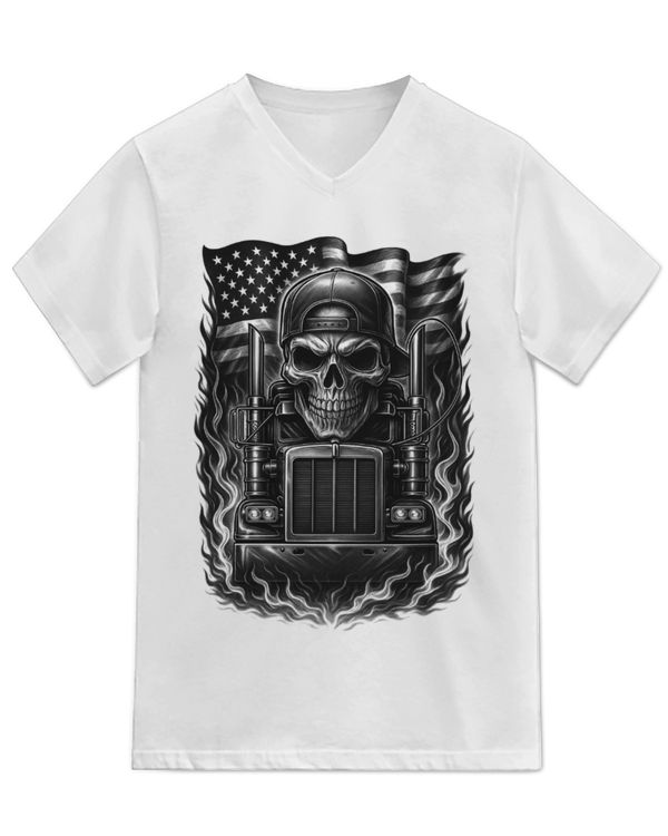 Unisex Jersey SS V-Neck T-Shirt