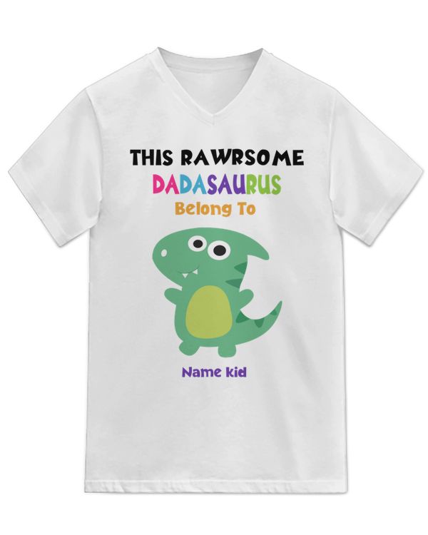 Unisex Jersey SS V-Neck T-Shirt