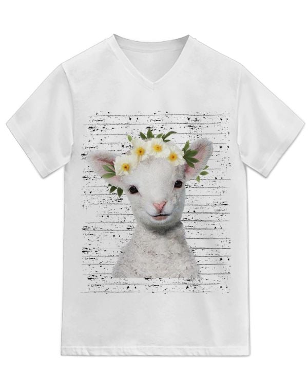Unisex Jersey SS V-Neck T-Shirt