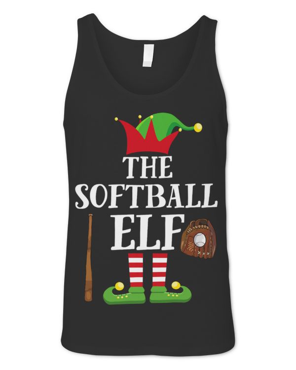 Cute Softball Elf Family Matching Christmas Group Elf Pajama Cute Softball Elf Family Matching Christmas Group Elf Pajama