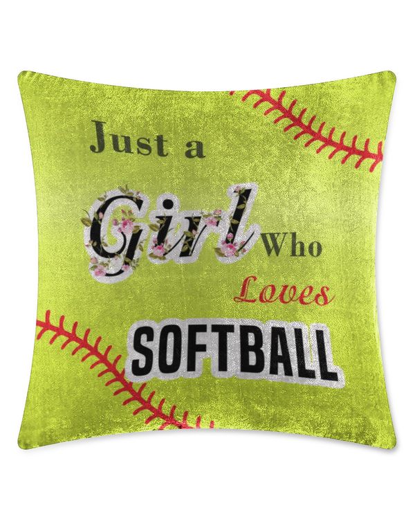 Faux Suede Pillow (Dual Sided)