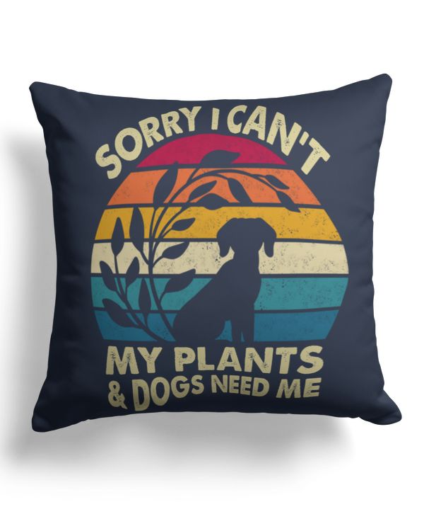Cotton Drill Pillow (Dual Sided)
