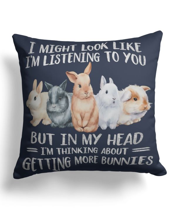 Cotton Drill Pillow (Dual Sided)