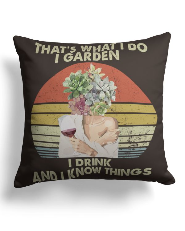 Cotton Drill Pillow (Dual Sided)