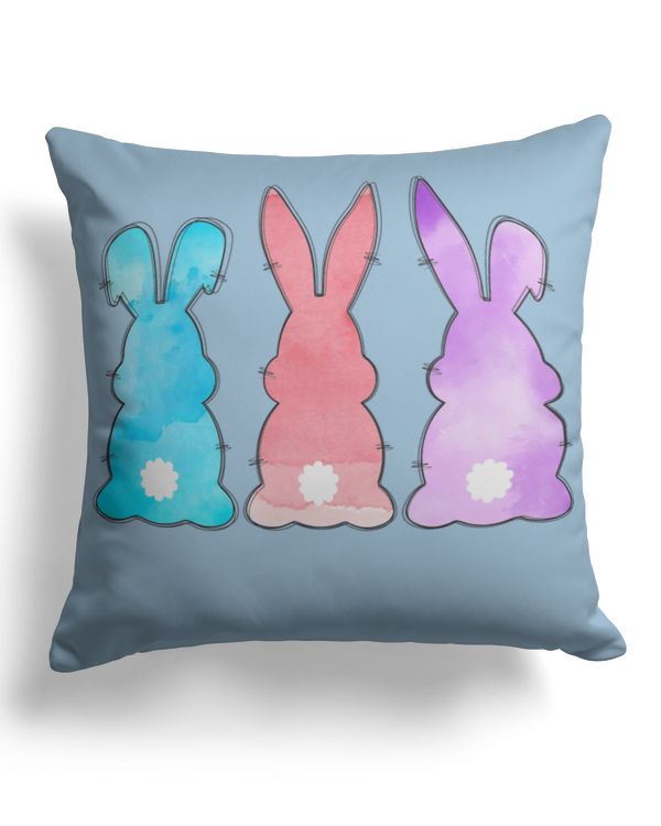 Cotton Drill Pillow (Dual Sided)