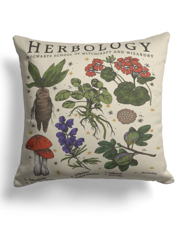 Cotton Drill Pillow (Dual Sided)