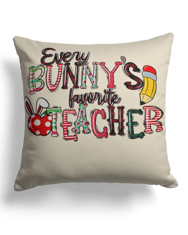 Cotton Drill Pillow (Dual Sided)