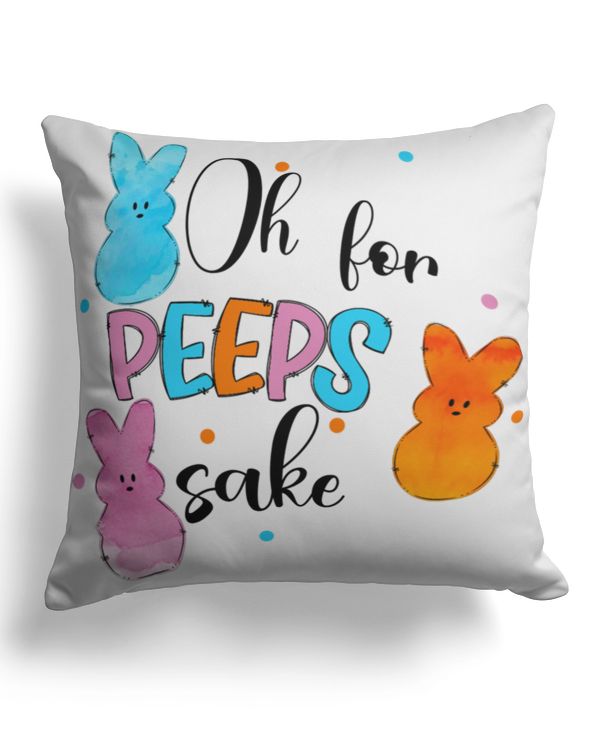Cotton Drill Pillow (Dual Sided)
