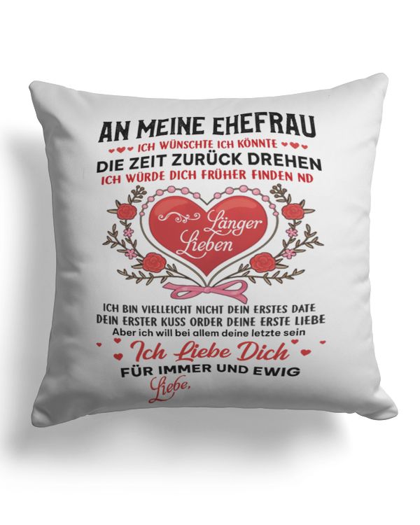 Cotton Drill Pillow (Dual Sided)