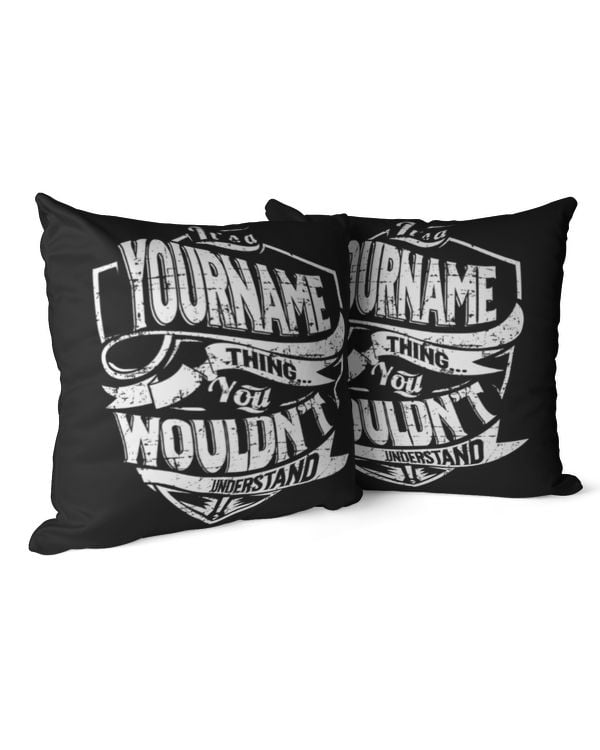 Cotton Drill Pillow (Dual Sided)