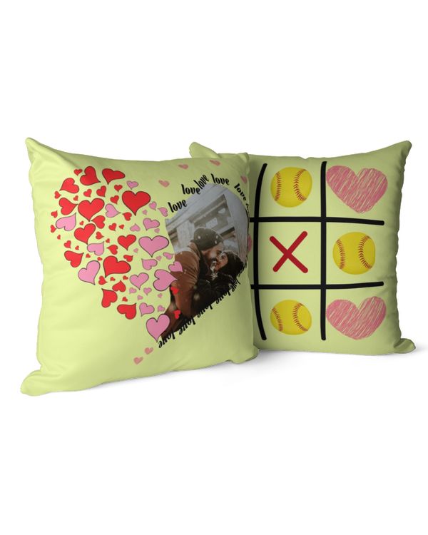 Cotton Drill Pillow (Dual Sided)