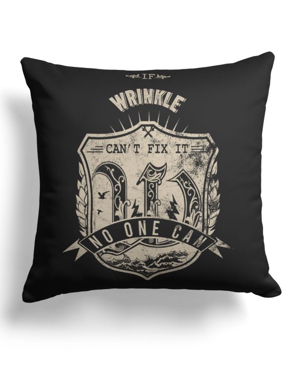 Cotton Drill Pillow (Dual Sided)