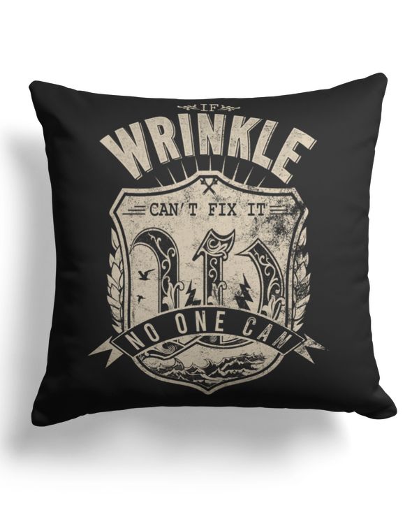 Cotton Drill Pillow (Dual Sided)