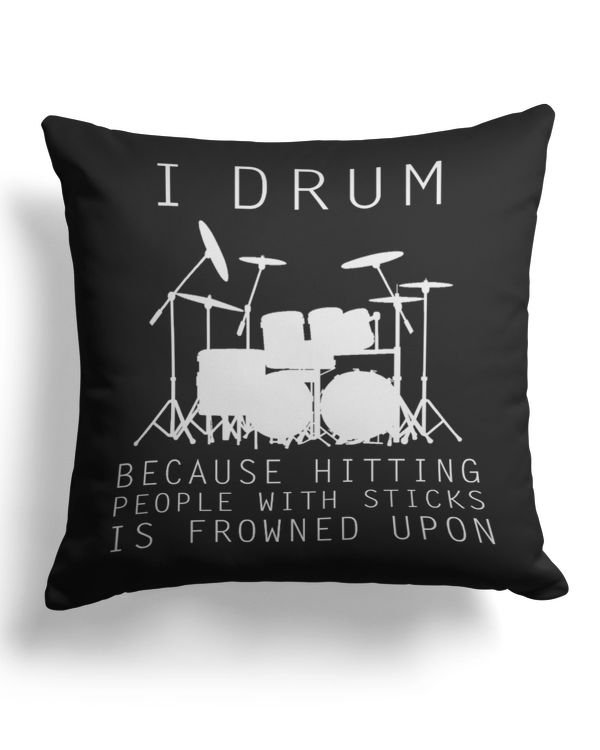 Cotton Drill Pillow (Dual Sided)
