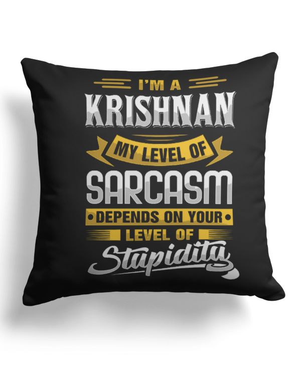 Cotton Drill Pillow (Dual Sided)