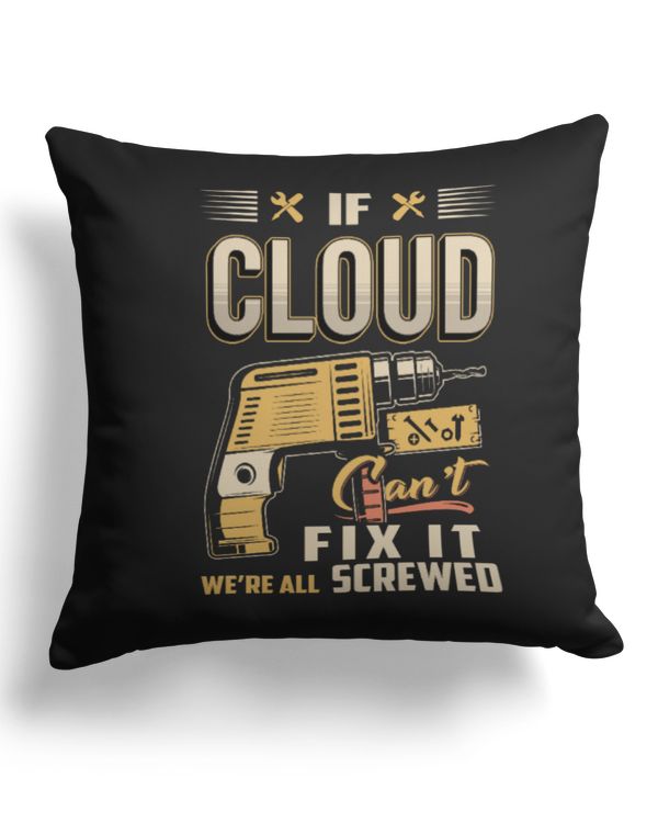Cotton Drill Pillow (Dual Sided)