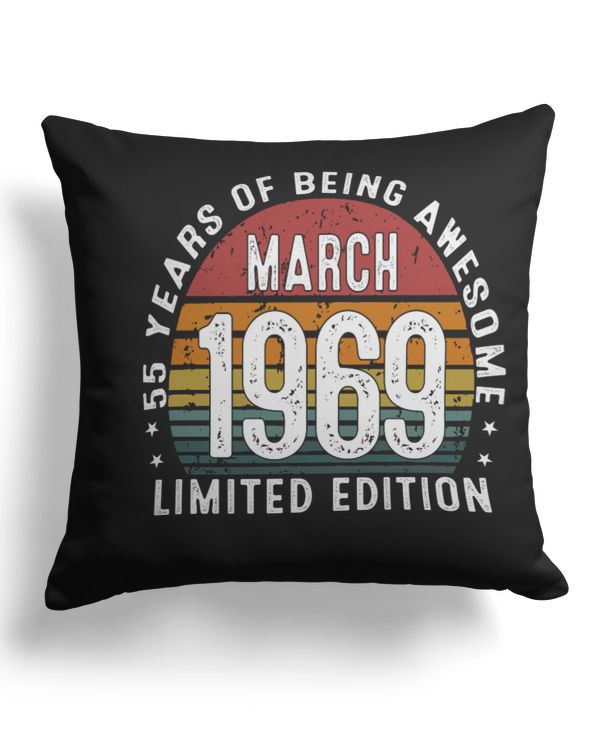 Cotton Drill Pillow (Dual Sided)