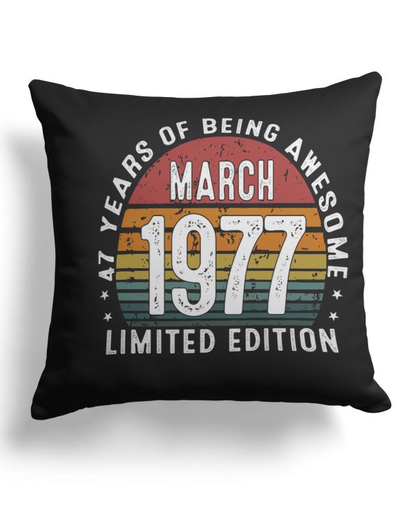 Cotton Drill Pillow (Dual Sided)