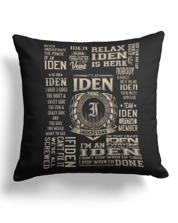 Cotton Drill Pillow (Dual Sided)