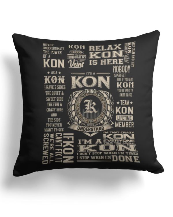 Cotton Drill Pillow (Dual Sided)