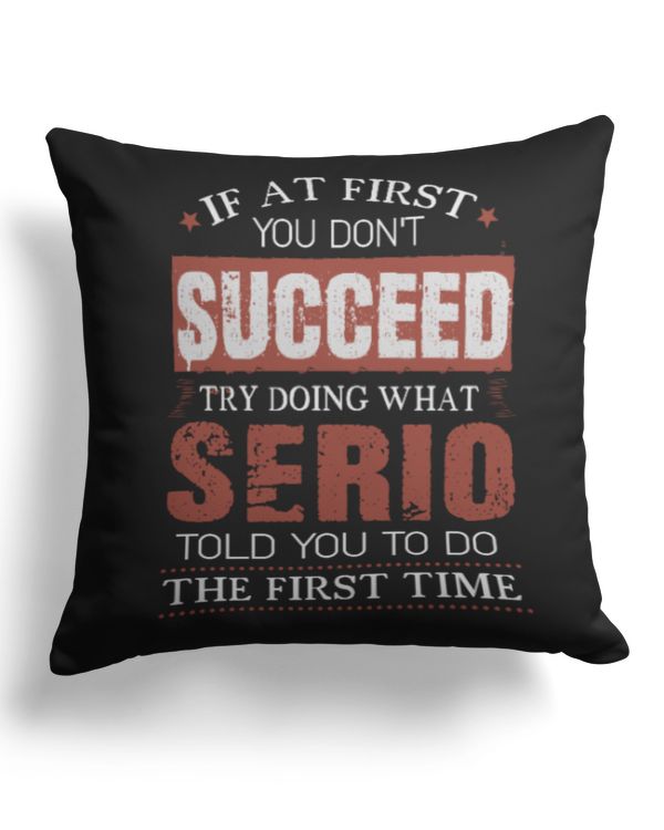 Cotton Drill Pillow (Dual Sided)
