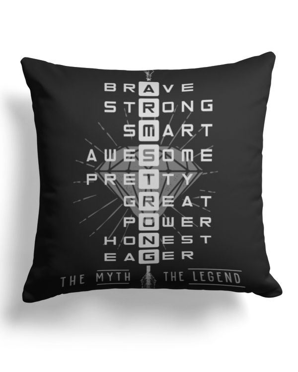 Cotton Drill Pillow (Dual Sided)