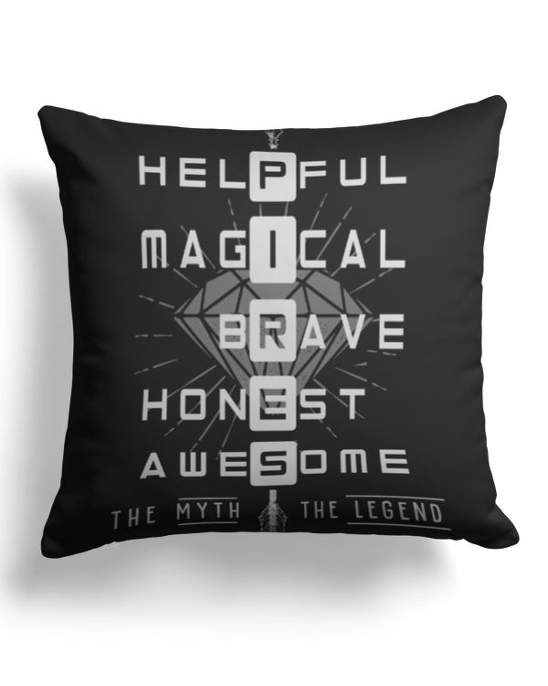 Cotton Drill Pillow (Dual Sided)