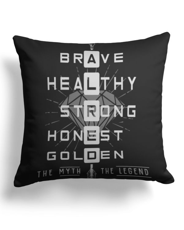 Cotton Drill Pillow (Dual Sided)