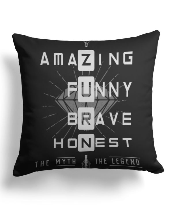 Cotton Drill Pillow (Dual Sided)