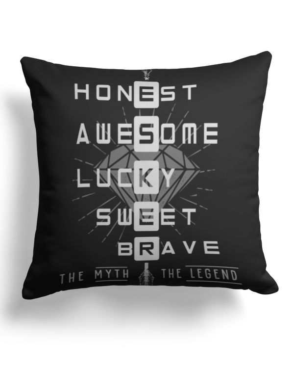 Cotton Drill Pillow (Dual Sided)