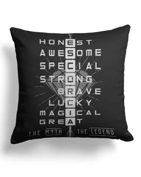 Cotton Drill Pillow (Dual Sided)