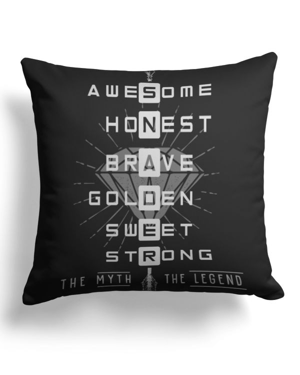 Cotton Drill Pillow (Dual Sided)