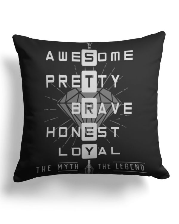 Cotton Drill Pillow (Dual Sided)