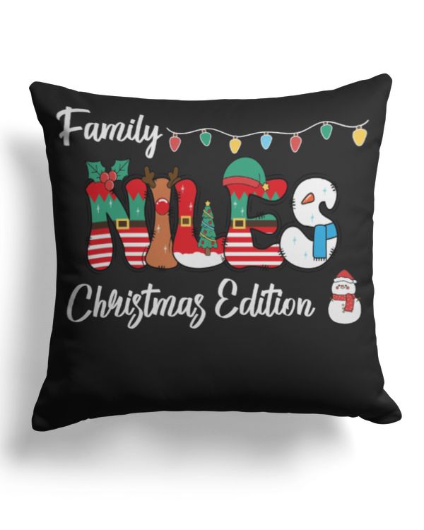 Cotton Drill Pillow (Dual Sided)