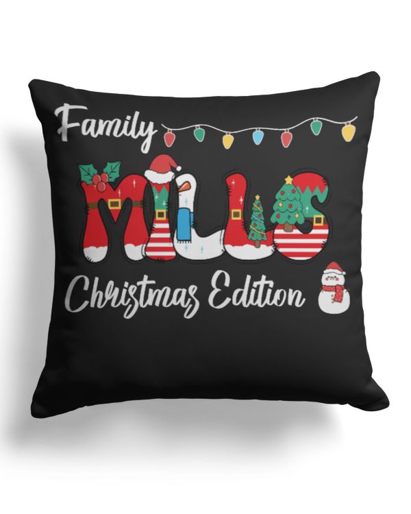 Cotton Drill Pillow (Dual Sided)