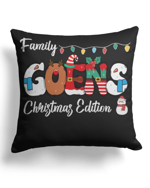 Cotton Drill Pillow (Dual Sided)