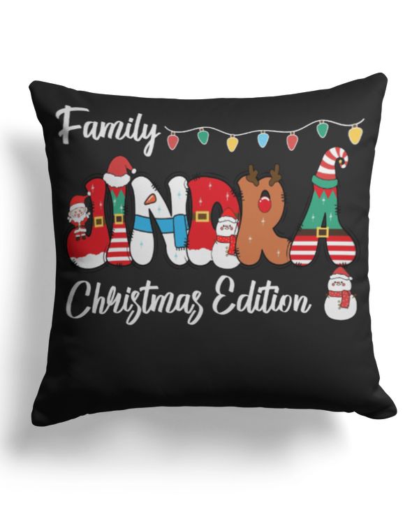 Cotton Drill Pillow (Dual Sided)