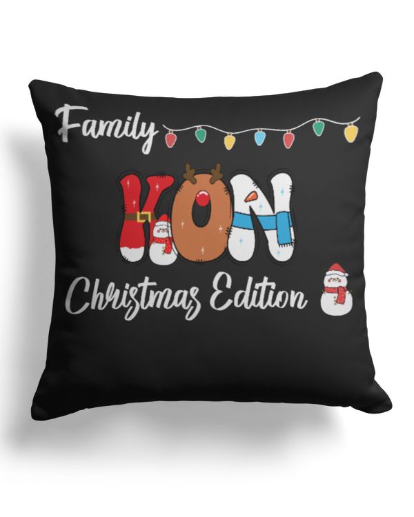 Cotton Drill Pillow (Dual Sided)