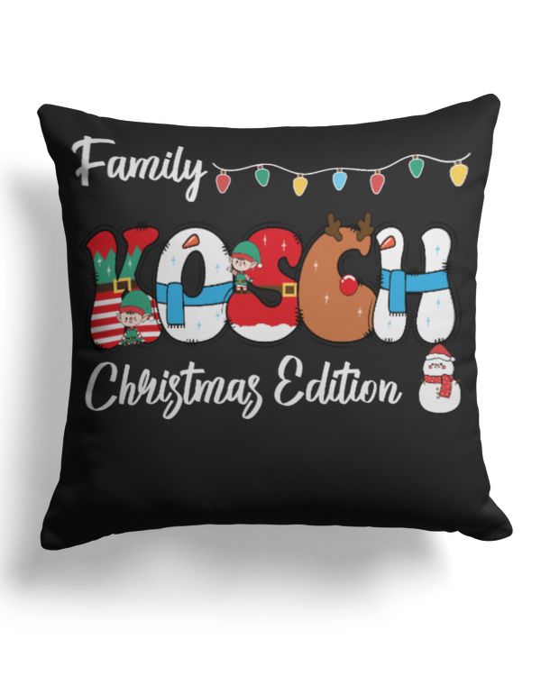 Cotton Drill Pillow (Dual Sided)