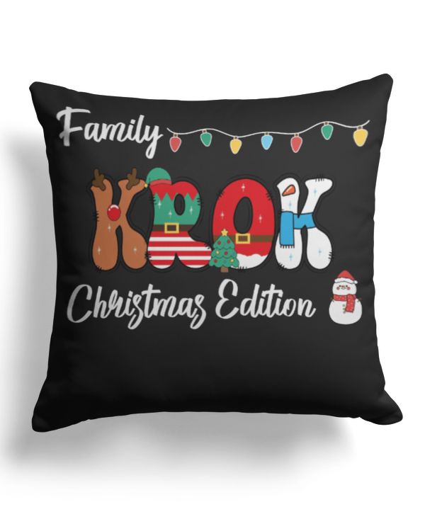 Cotton Drill Pillow (Dual Sided)