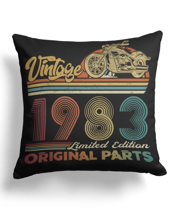 Cotton Drill Pillow (Dual Sided)