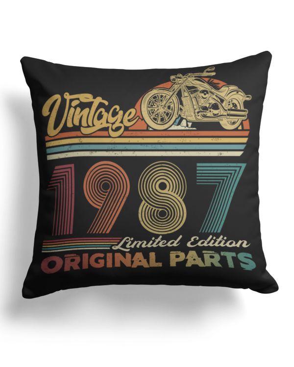 Cotton Drill Pillow (Dual Sided)